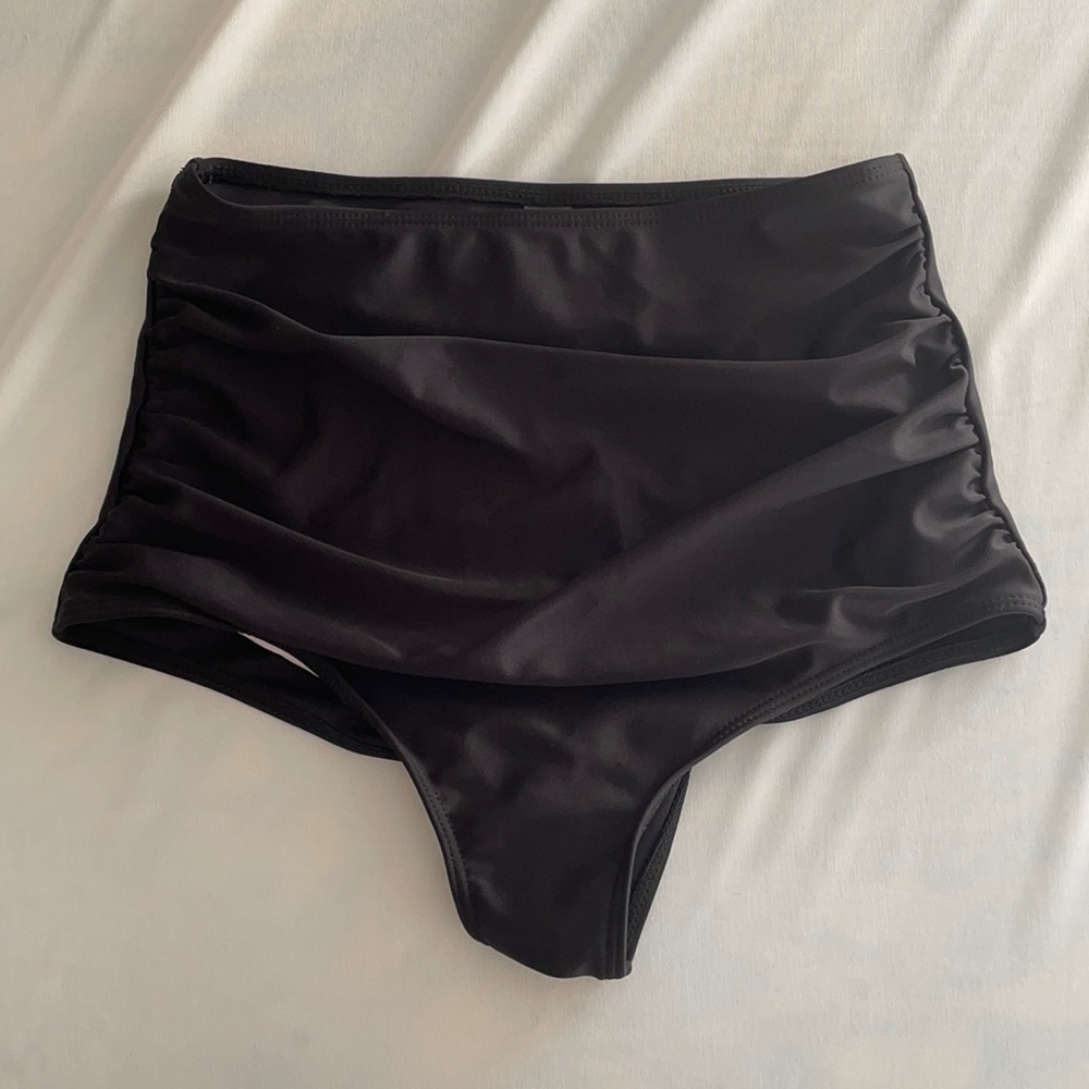 High waited bathing suit bottom